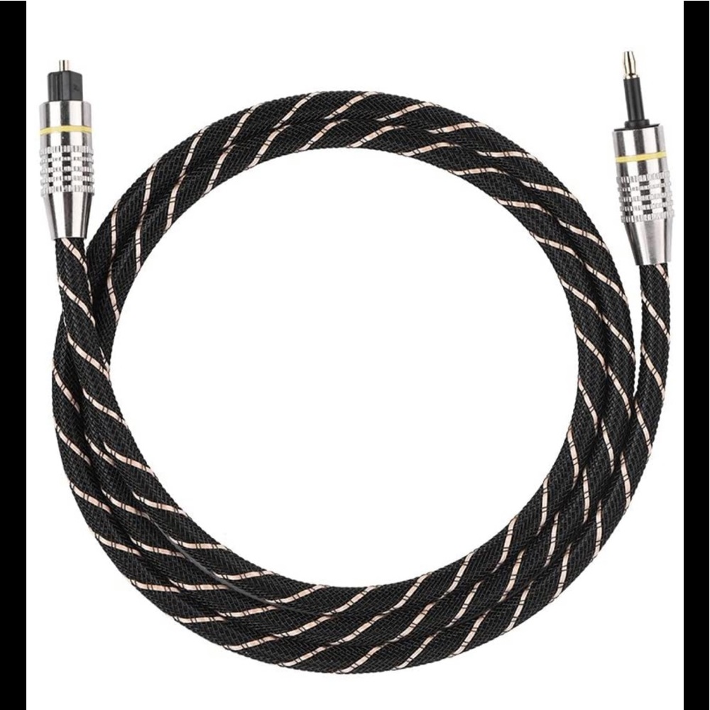 Toslink Optical to Mini Plug 3.5mm Cable
